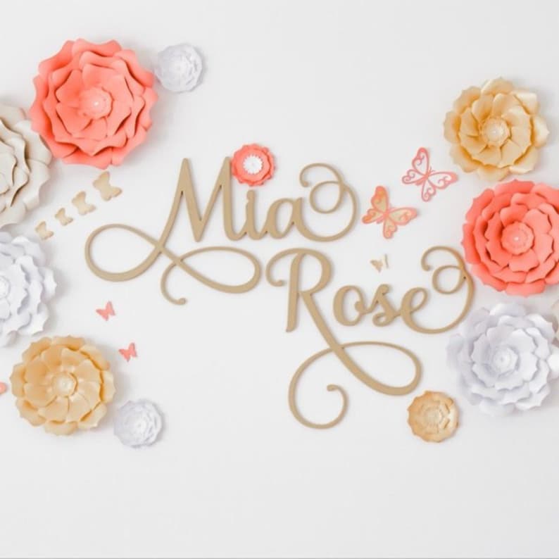 Last Name Wood Sign Leaving Room Decor Name Wall Hanging Etsy