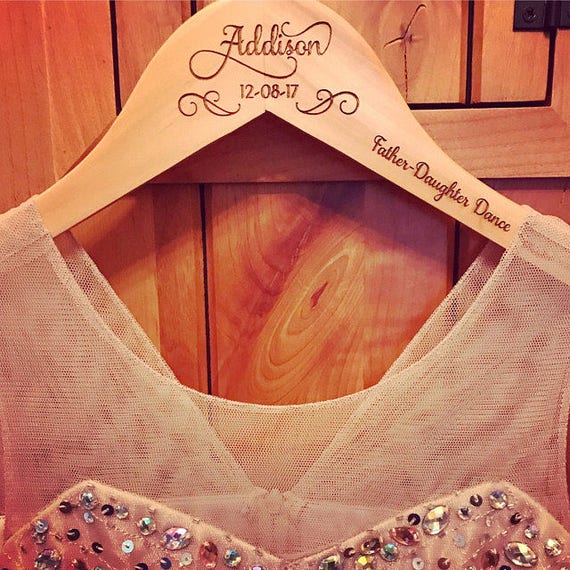 Personalized Hangers Wooden Wedding Hangers Bride Hanger Etsy