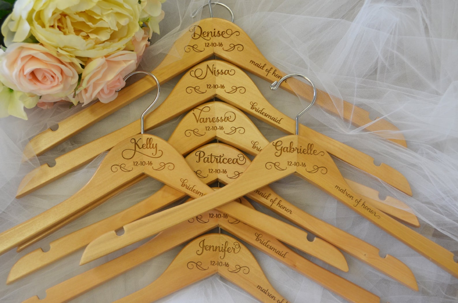 Bride Hanger Wedding Dress Hanger Personalized Hanger Mrs Etsy