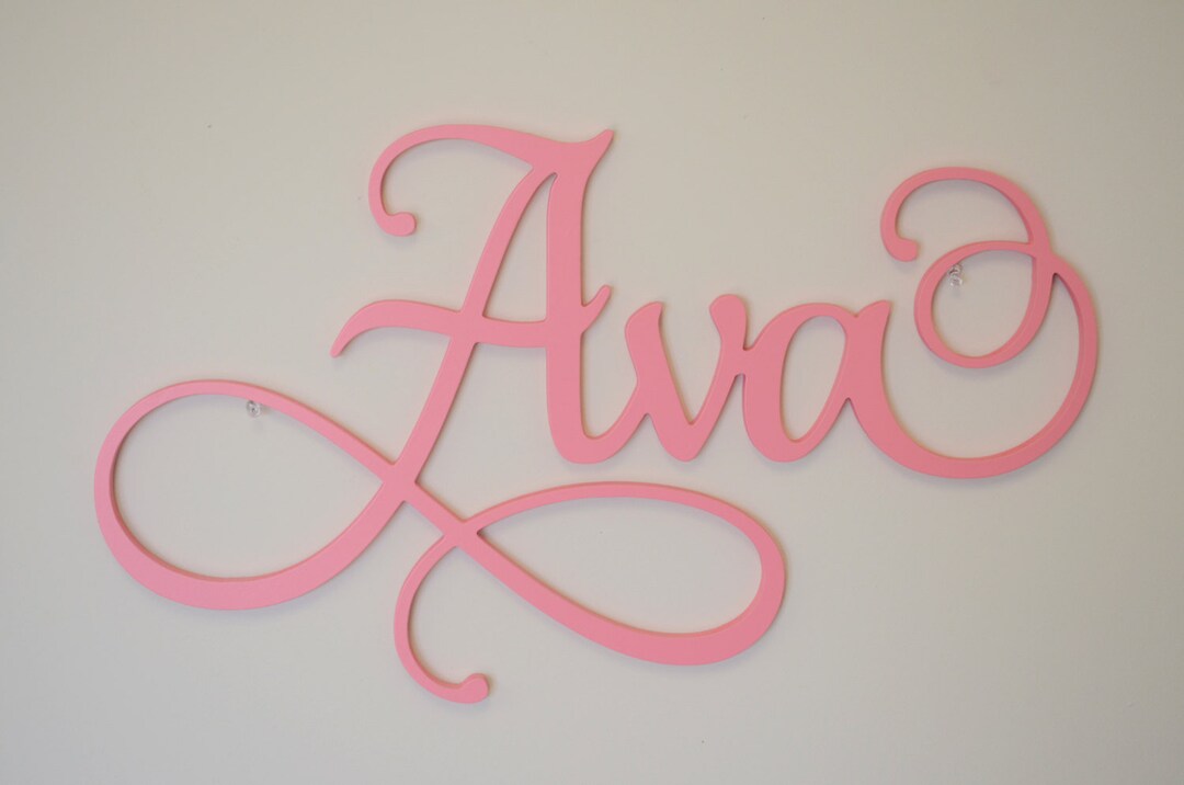 Wooden Name Name Wall Hanging Nursery Wall Hanging Dorm Room Wall Hanging Etsy