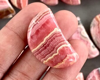 Rhodochrosite crystal moon from Argentina, 1 to 1.4 inch, you pick