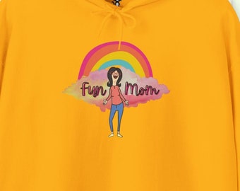 Linda Belcher Hoodie: Bobs Burgers Wine Mom Sweatshirt