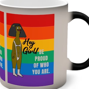 Marshmallow/Bob&#39;s Burgers Color-Changing Mug, 11oz