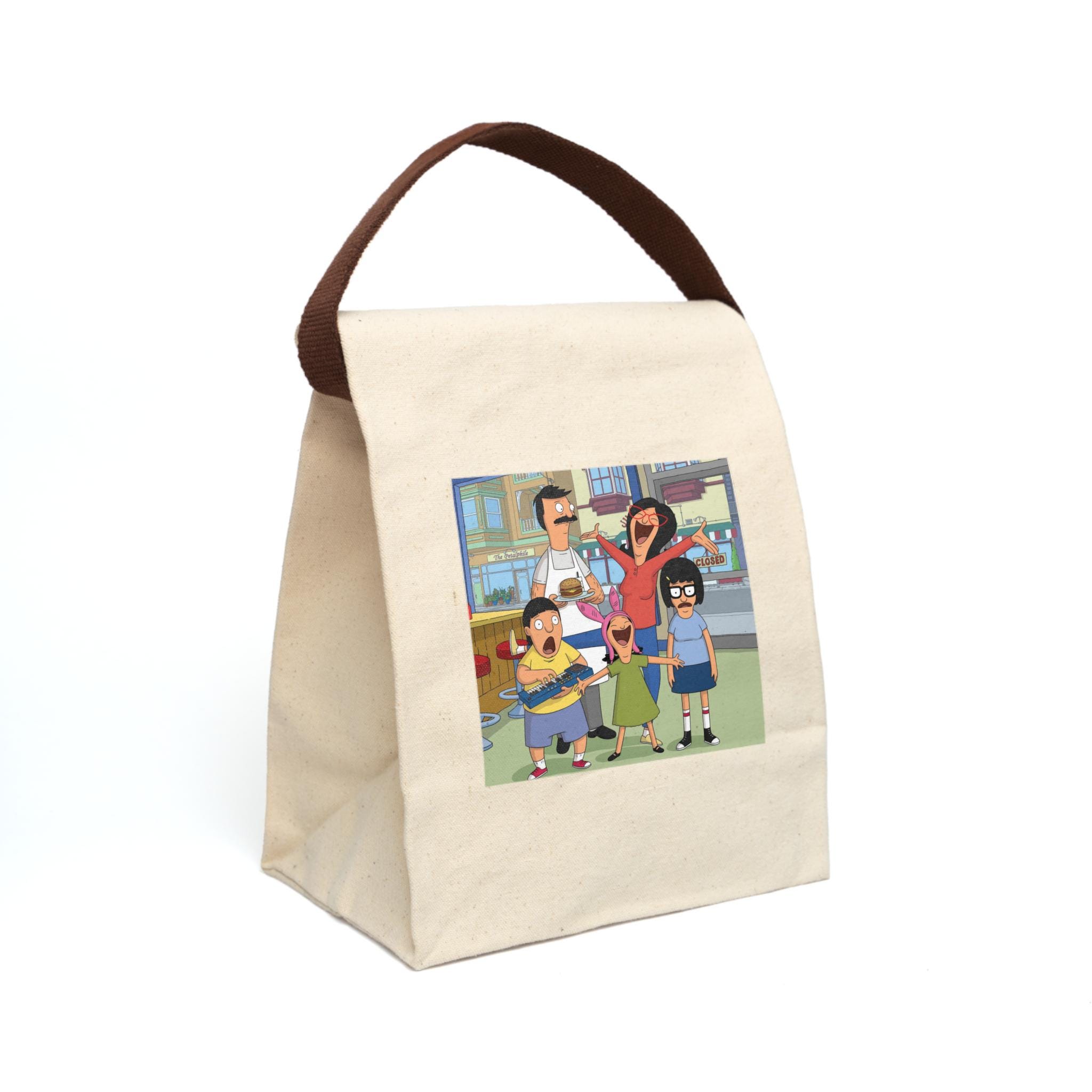 Canvas-Tragetasche Inspiriert Von Belcher's Family TV-Show | 38x35cm, Leinen, Lustiges Fandom-Design