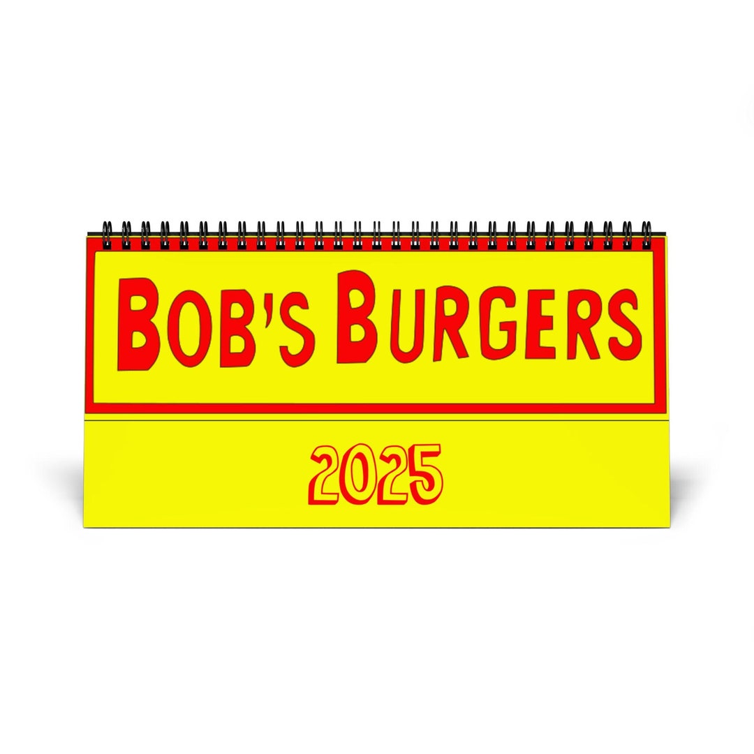 Bob's Burgers 2025 Desktop Calendar, Fun Desk Organizer, Animated