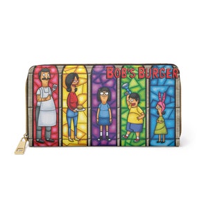 Cartera con cremallera de la familia Belcher