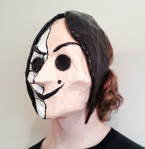 Buy Paper Mache Wearable Movie Mask Scary Online in India - Etsy