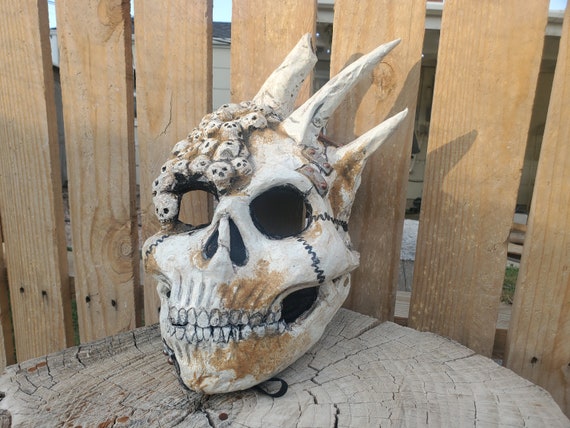 Halloween Masque Visage - Horreur Effrayant Grim Reaper Déguisement - Tissu