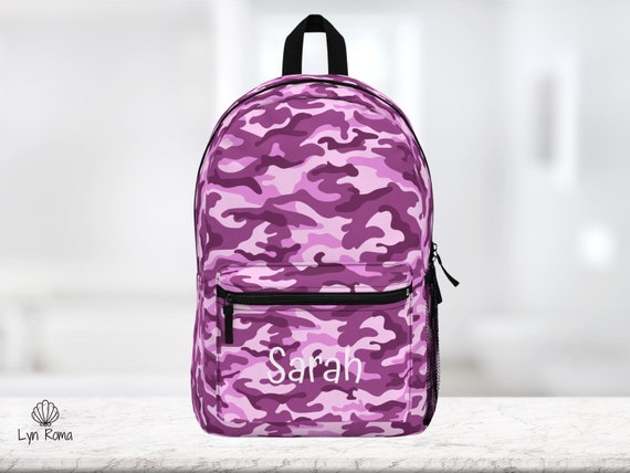 Girl camo backpack 2025