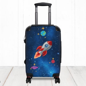 Raumschiff Kabine Koffer. Handgemachte Größe ist 22 "x 14" x 9" Kostenloser Versand *