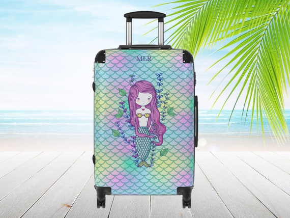 Mermaid suitcase cover on sale