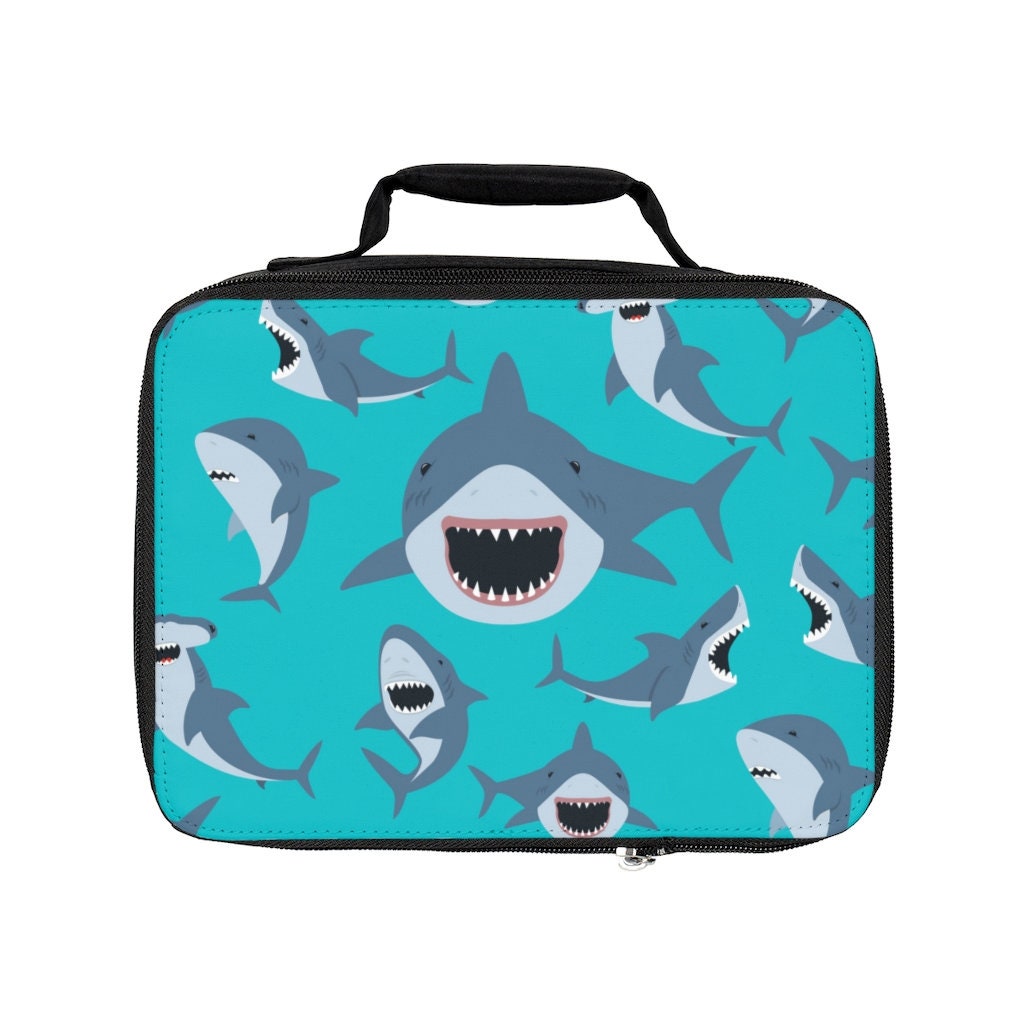 Great White Shark Personalized Lunch Box. 10