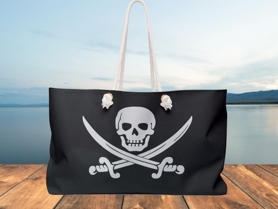 Skull beach bag sale