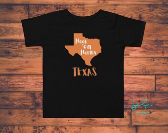 Texas longhorns t shirt. Toddler Short Sleeve Tee, Unisex