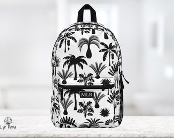 guess mini backpack palm trees Black Logo Power Play bold designs to match your personality Photo by Bloom Boutique By