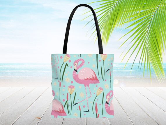 Assortia Assorted & Customised Handmade Cotton Quirky Pink Flamingo Printed  Clutch Bag with Sling Chain for Women and Girls : Amazon.in: Fashion