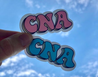 CNA Decal Wall Vinyl Sticker Sign CNA Life Wall Art Certified Nursing ...