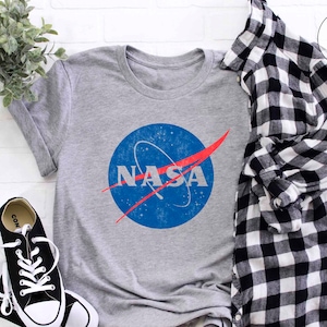 NASA Vintage Insignia Adult T-shirts NASA Shirt Space Science Youth Adult Baby sizes S-2XL image 1