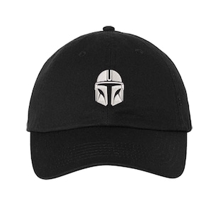 Mando Helmet Hat, Mando Embroidered Hat, Father&#39;s Day Gift, Gift for Him