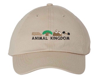 Disney Animal Kingdom Hat, Disney Embroidered Hat, Animal Kingdom Baseball Hat, Disney Trip Hat, Disney Vacation Hat, Dad Hat