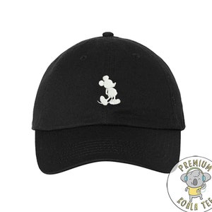 Black nike mickey mouse hat deals
