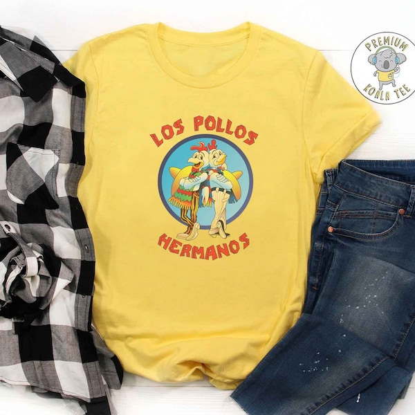 Los Pollos Hermanos T-shirt Breaking Bad Fan Chicken Brothers Heisenberg Better Call Saul Funny Shirt