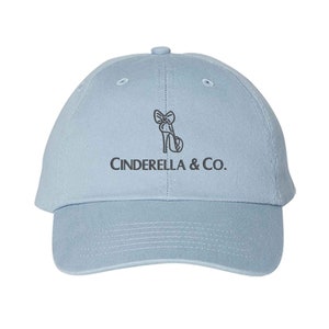 Cinderella & Co Hat, Adult Kids Sizes, Cinderella Embroidered Hat, Magic Kingdom, Disney Girls Trip Hat, Disney Vacation Hat