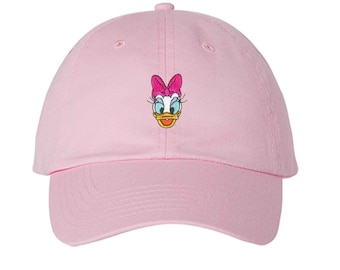 Daisy Duck Hat, Adult Kids Sizes, Daisy Duck Embroidered Hat, Besties Disney Hat, Magic Kingdom, Disney Trip Hat, Disney Vacation Hat