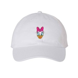 Daisy Duck Hat, Adult Kids Sizes, Daisy Duck Embroidered Hat, Besties Disney Hat, Magic Kingdom, Disney Trip Hat, Disney Vacation Hat