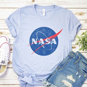 NASA Vintage Insignia Adult T-shirts NASA Shirt Space Science Youth Adult Baby sizes S-2XL image 2