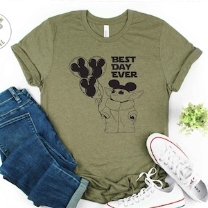Baby Alien Best Day Ever Shirt, Disney Best Day Ever Shirt, Mickey Ears Shirt, Disney Shirt, Disney Family Vacation Tee