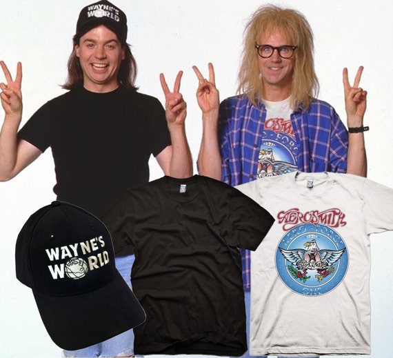 Wayne's World Garth Aerosmith T-shirt 