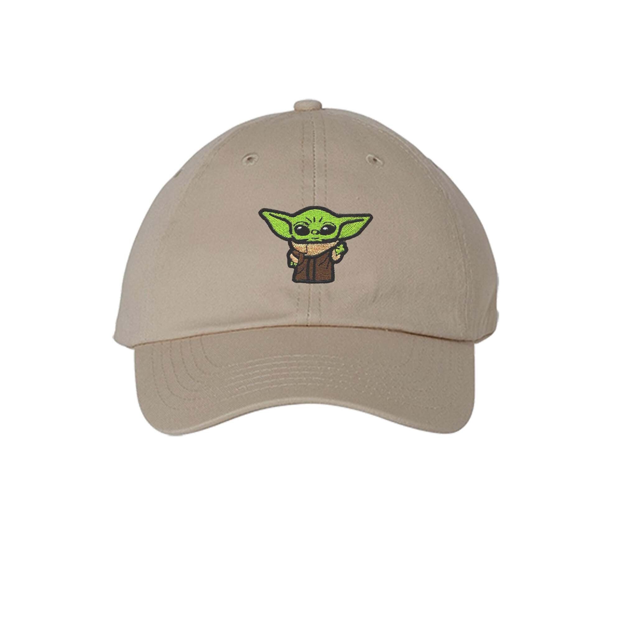 Grogu Alien Kid Hat, Star Wars Mandalorian Kid Embroidered Hat