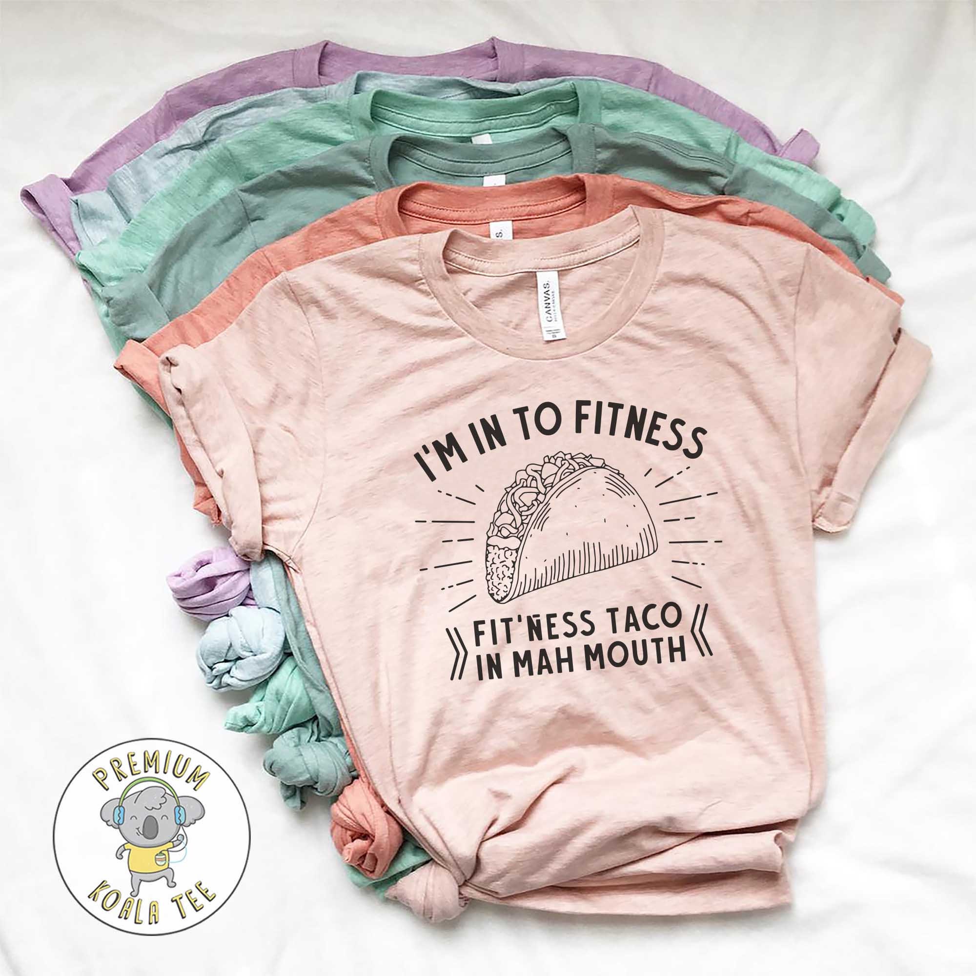 CHICKOR Funny Fitness Gifts. Taco Gifts for Taco Lovers. I'm Into Fitness,  Fitness Taco In My Mouth …See more CHICKOR Funny Fitness Gifts. Taco Gifts