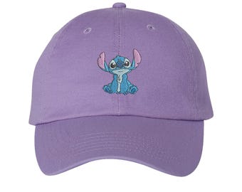 Stitch Hat Adult Kid Sizes, Disney Stitch Embroidered Hat, Disney
