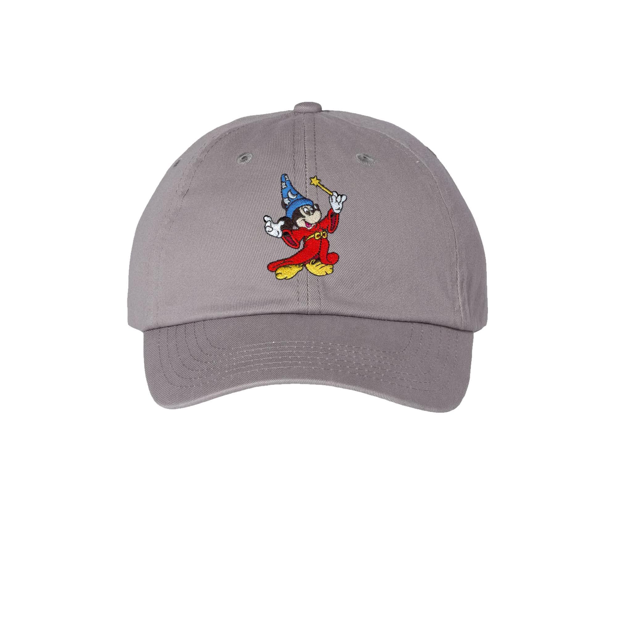 Mickey Sorcerer Wizard Hat, Adult Kids Sizes, Mickey Embroidered