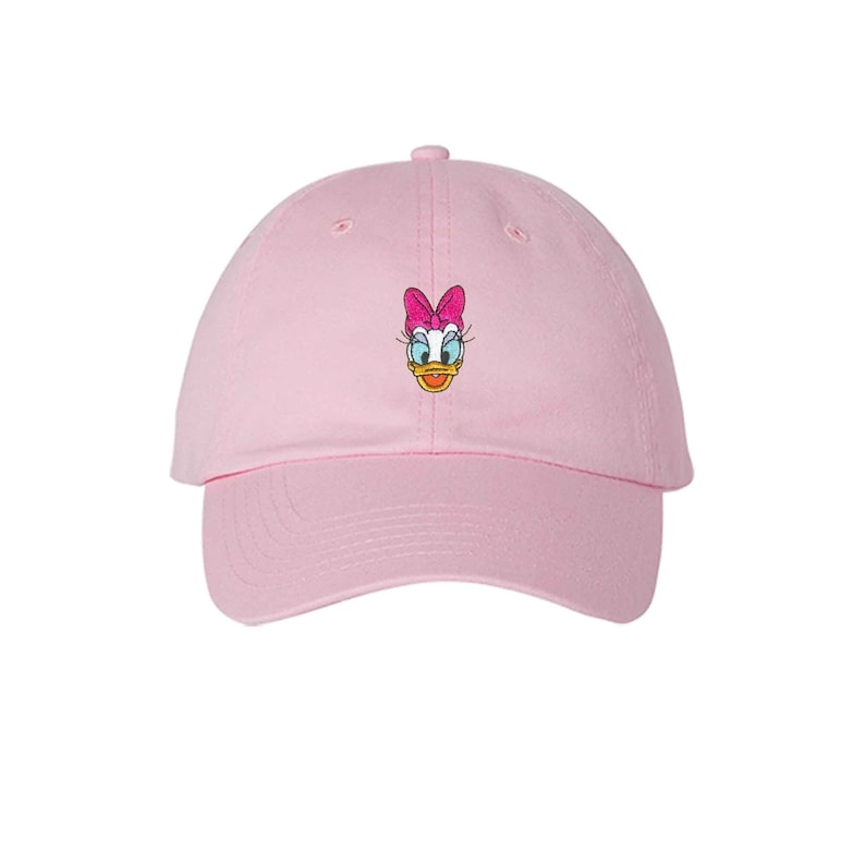 Daisy Duck Hat, Adult Kids Sizes, Daisy Duck Embroidered Hat, Besties Disney Hat, Magic Kingdom, Disney Trip Hat, Disney Vacation Hat afbeelding 1