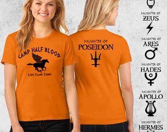 Camp Half-blood Orange Cabin T-shirts Percy Jackson -  Israel