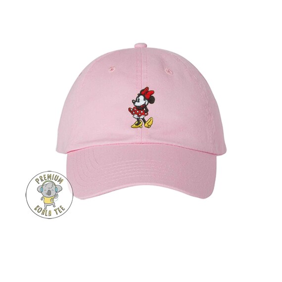 Minnie Mouse Hat, Retro Minnie Embroidered Hat, Minnie Bow  display picture 1