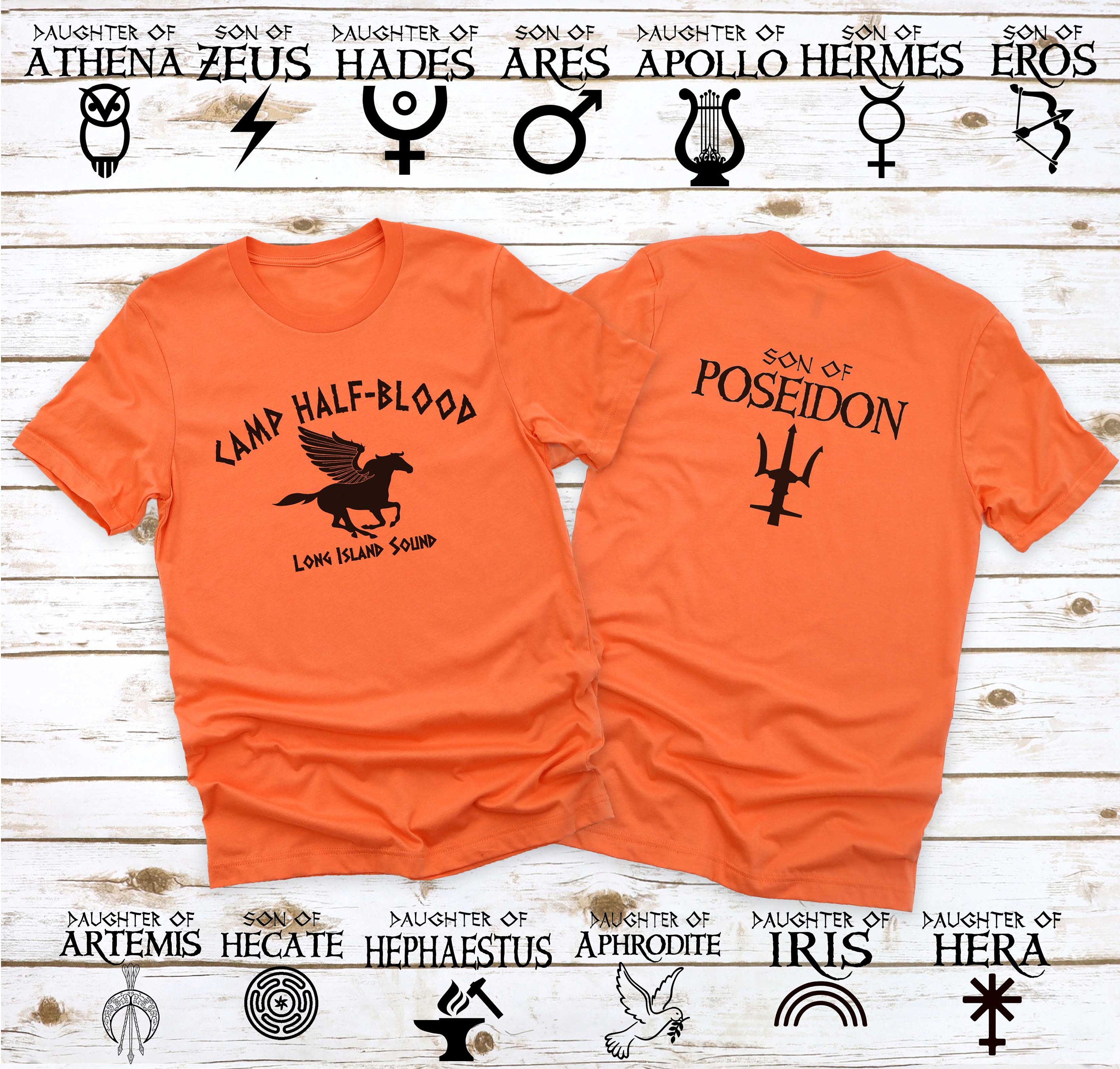 Percy Jackson And The Olympians Camp Half Blood Shirt - Limotees