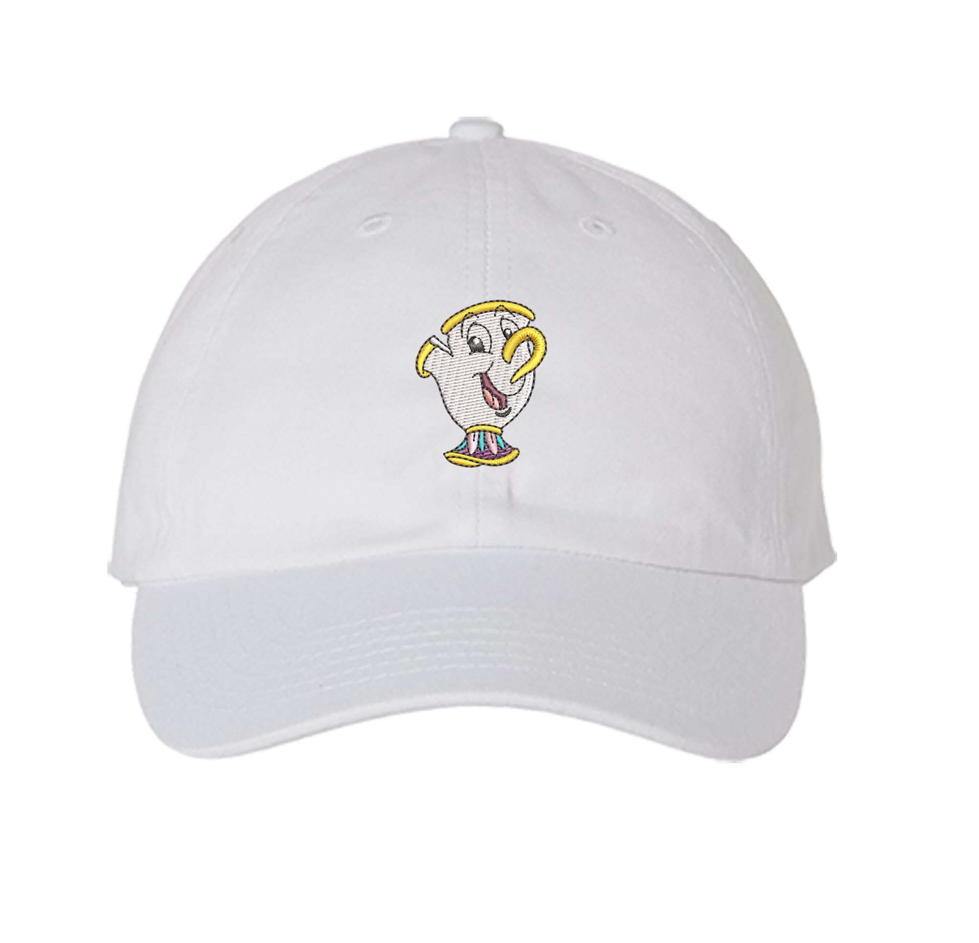 Chip Potts Embroidered Hat Beauty Beast Belle Teacup Friend  display picture 3