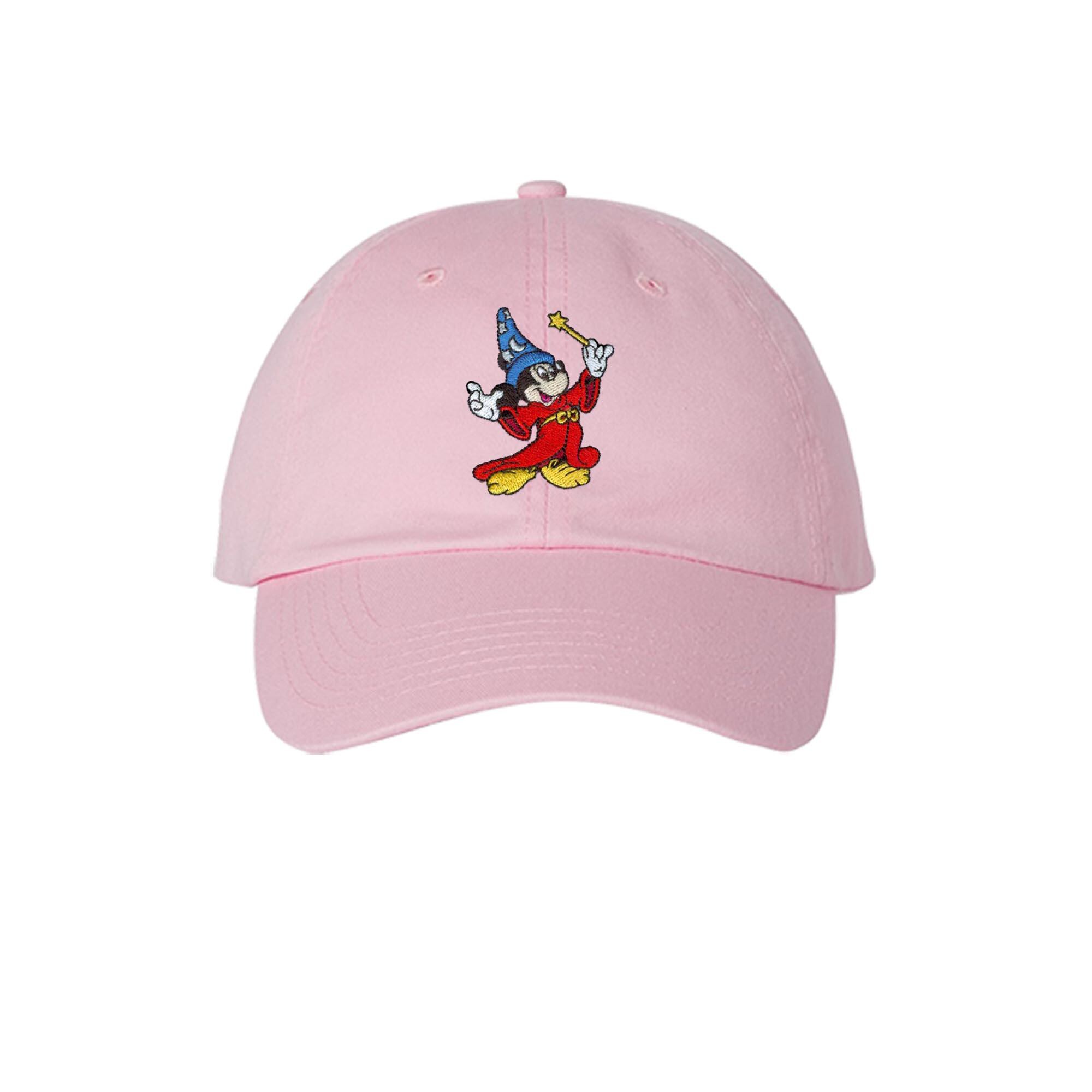 Mickey Sorcerer Wizard Hat, Adult Kids Sizes, Mickey Embroidered