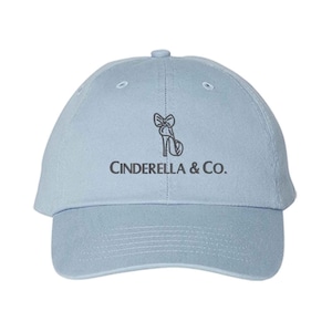 Cinderella & Co embroidered Hat adjustable Adult Kids Sizes Disney Girls Trip Hat Vacation gift