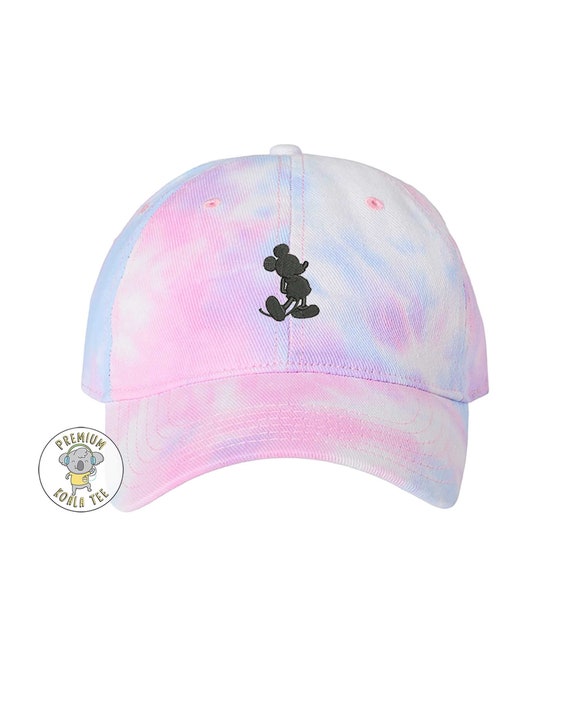 Disney Ed Hardy Pink Mickey Mouse Ears Hat Tattoo Design Embroidered DISNEY Ed Hardy inspired Mickey Mouse Ears Embroidered Hat  main image 3