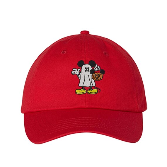 Embroidered Mickey Ghost hat Mickey Ghost Embroidered Denim Bucket Hat, Disneyland  main image 3