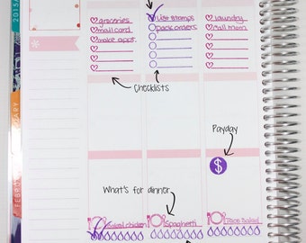 Planner Stamps, Planner Stamps for Erin Condren Life Planner, Planner Stickers, Planning Stamps, Stamps for Life Planner