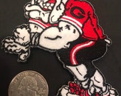 UGA Georgia bulldogs Vintage Embroidered Iron On Patch 3.5 quot x 3 quot