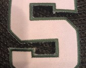 MSU Michigan State Spartans embroidered iron on patch vintage 2.75 quot x 2 quot