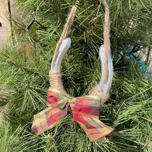 Ornement fer à cheval, décoration de Noël - Ornement fille cheval - Ornement