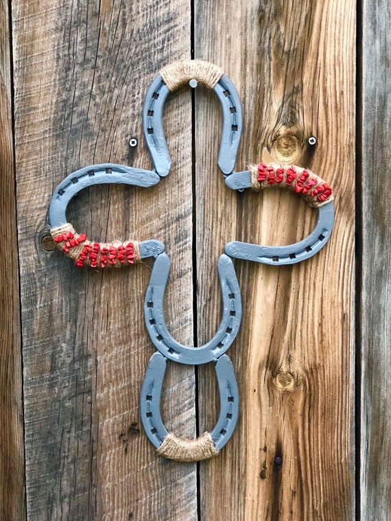 Horseshoe Cross Decor